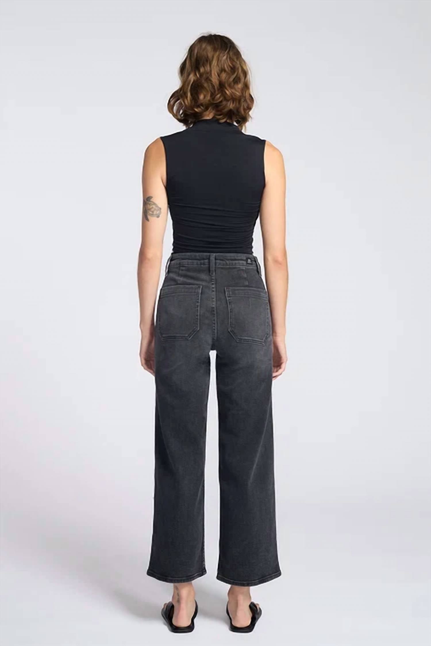 L.T.J - Sailor Front Patch Pocket Jeans