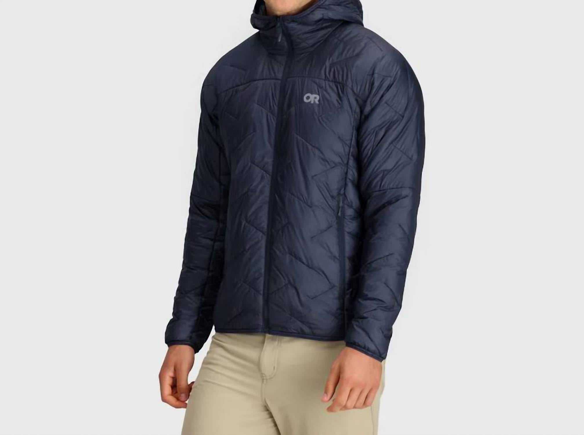 OUTDOOR RESEARCH Men's Superstrand Hoodie in navy - men's shirt