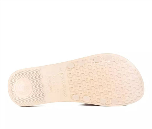 Ipanema - Women's Street II Molded Rattan Criss-Cross Strap Slides
