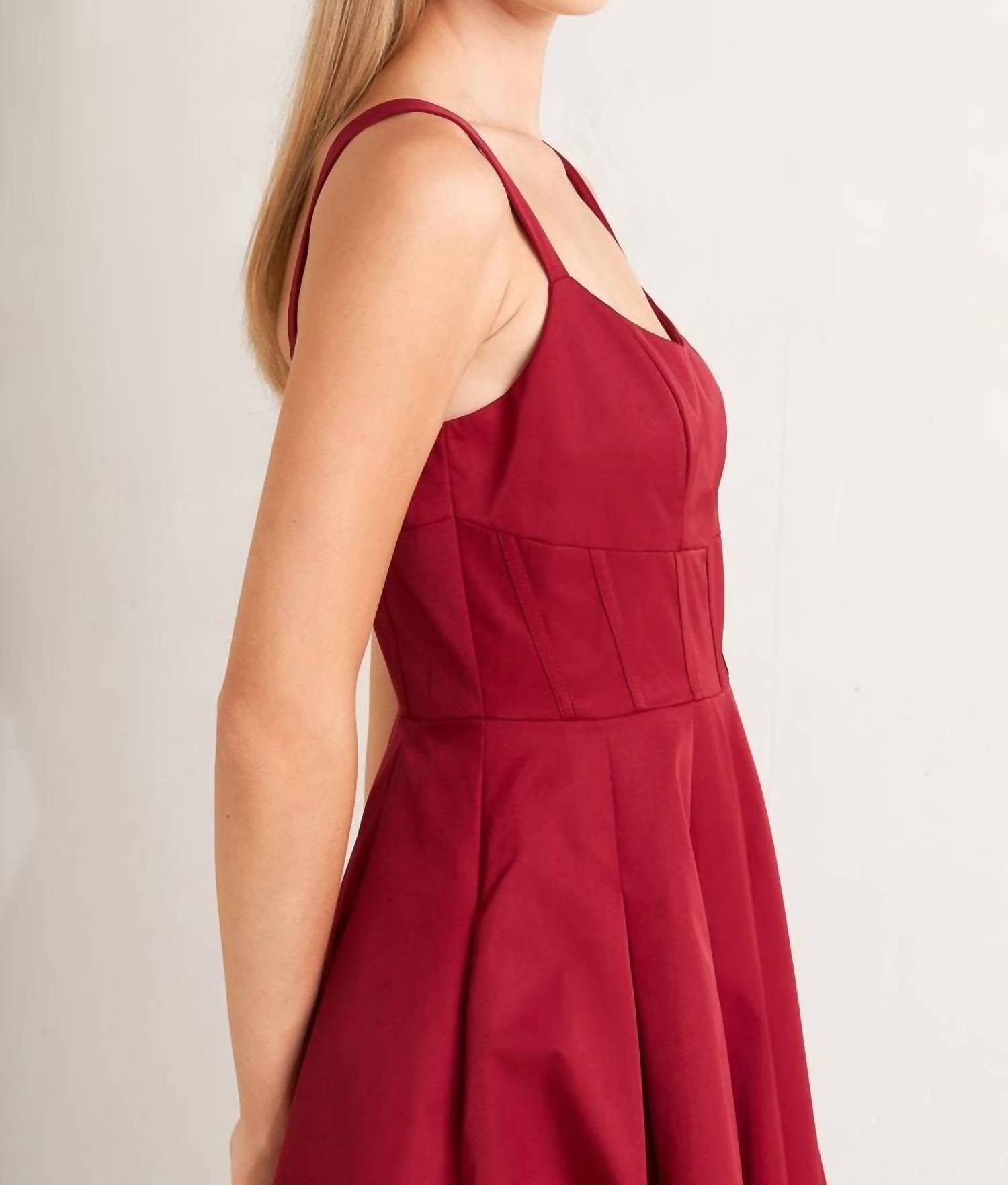 Flying Tomato - Woven Midi Dress
