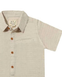 Me & Henry - Boy's Newport Woven Gauze Shirt