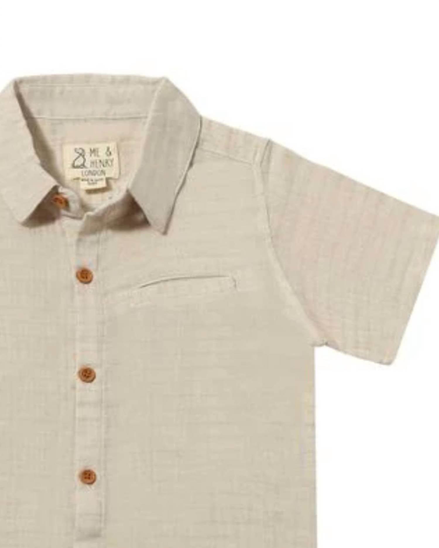 Me & Henry - Boy's Newport Woven Gauze Shirt