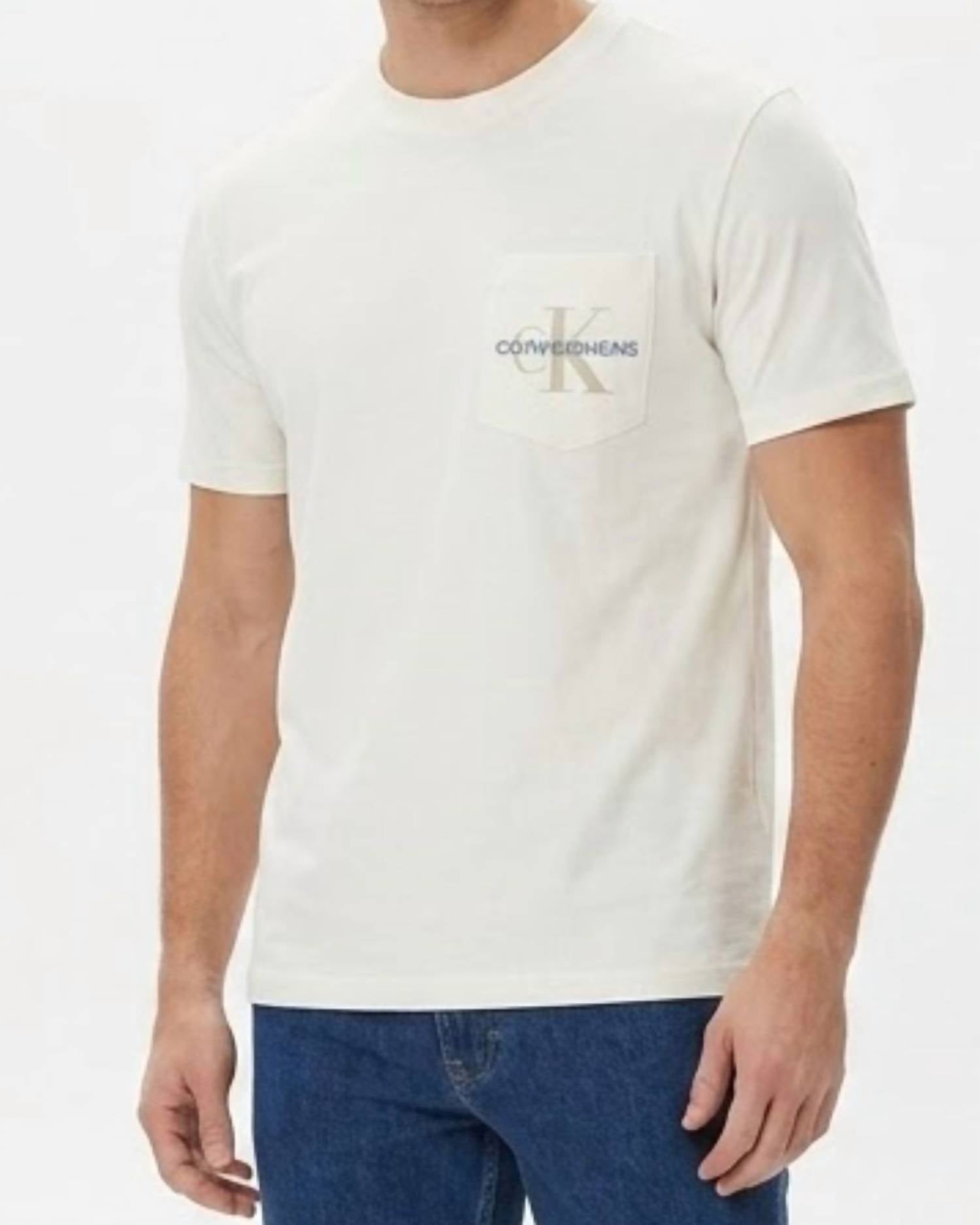Calvin Klein - Monogram Logo Pocket Tee