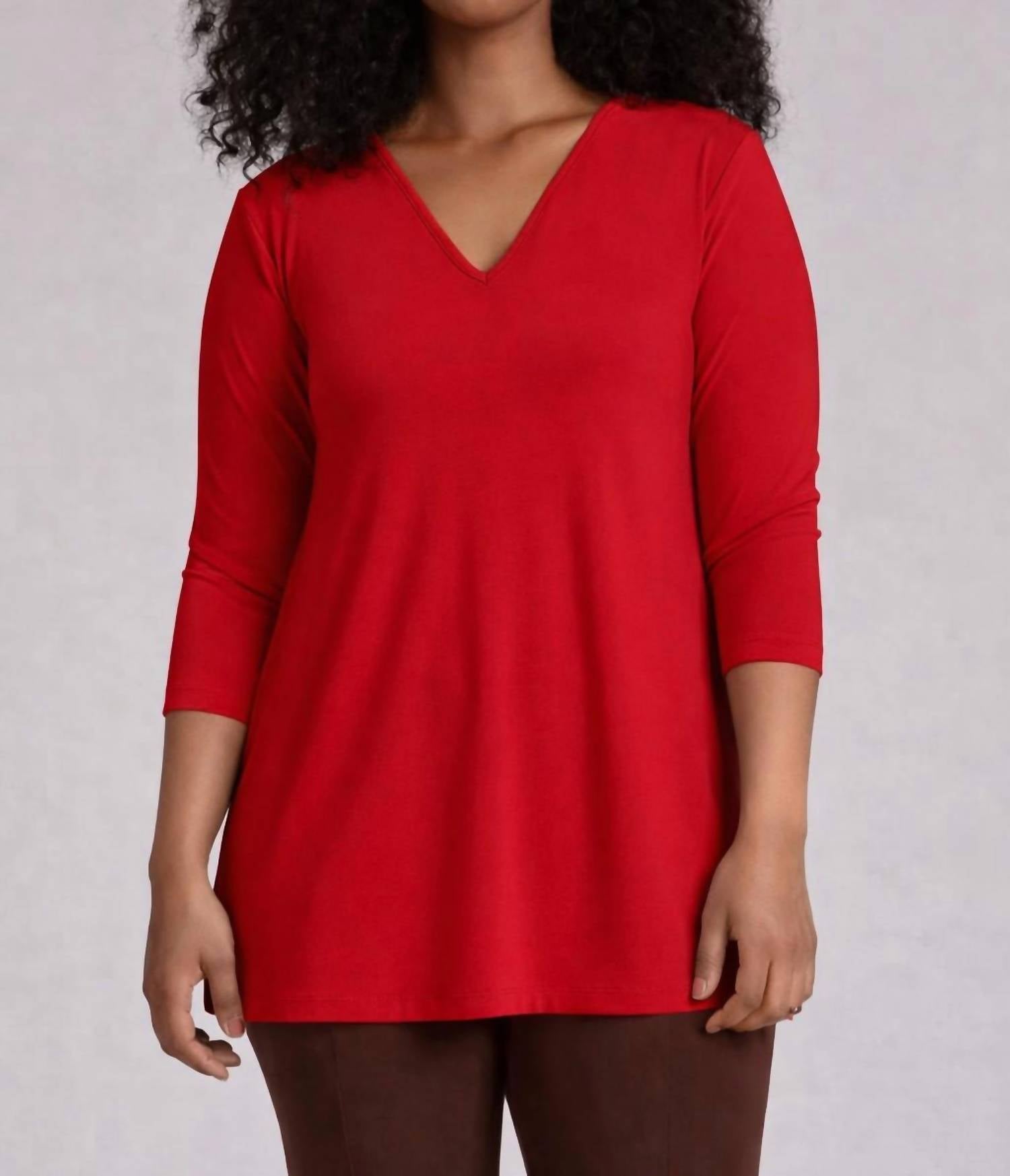 Sympli - NU IDEAL V-NECK TUNIC