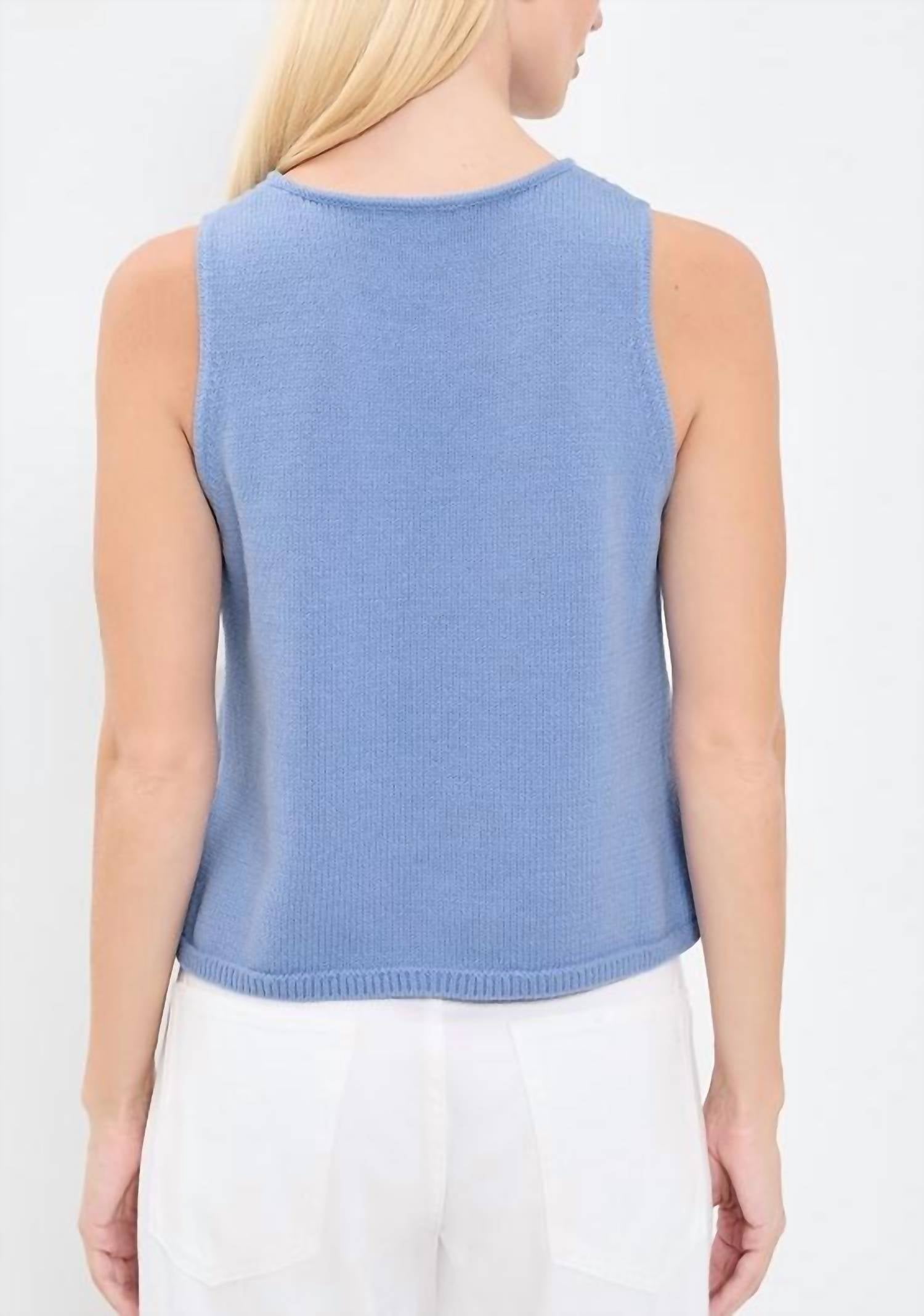 Splendid - Beckham Crochet Sweater Tank Top