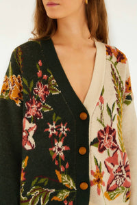 Farm Rio - Long Sleeves Knit Cardigan