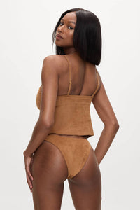 Frankies Bikinis - Bella Hadid's Dove Bikini Bottom
