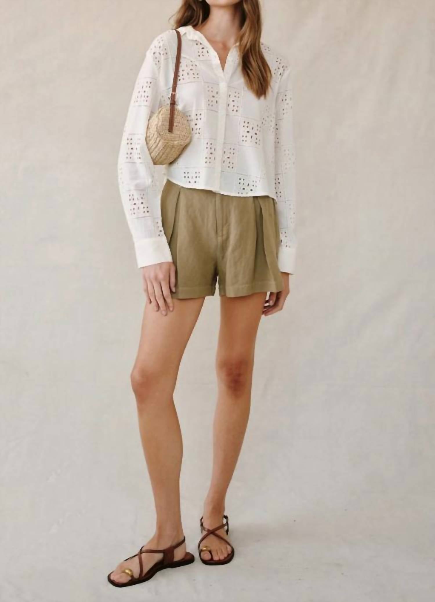 Bella Dahl - Contrast Button Down Shirt
