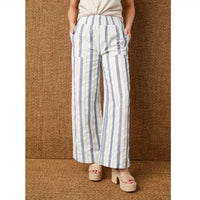 Coco + Carmen - Vinca Wide Leg Striped Pants