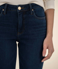 KUT FROM THE KLOTH Reese High Rise Ankle Straight Jeans in courageously wash - women's jeans - view 4