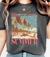 Kissed Apparel - Take Me Where Summer Never Ends Tee