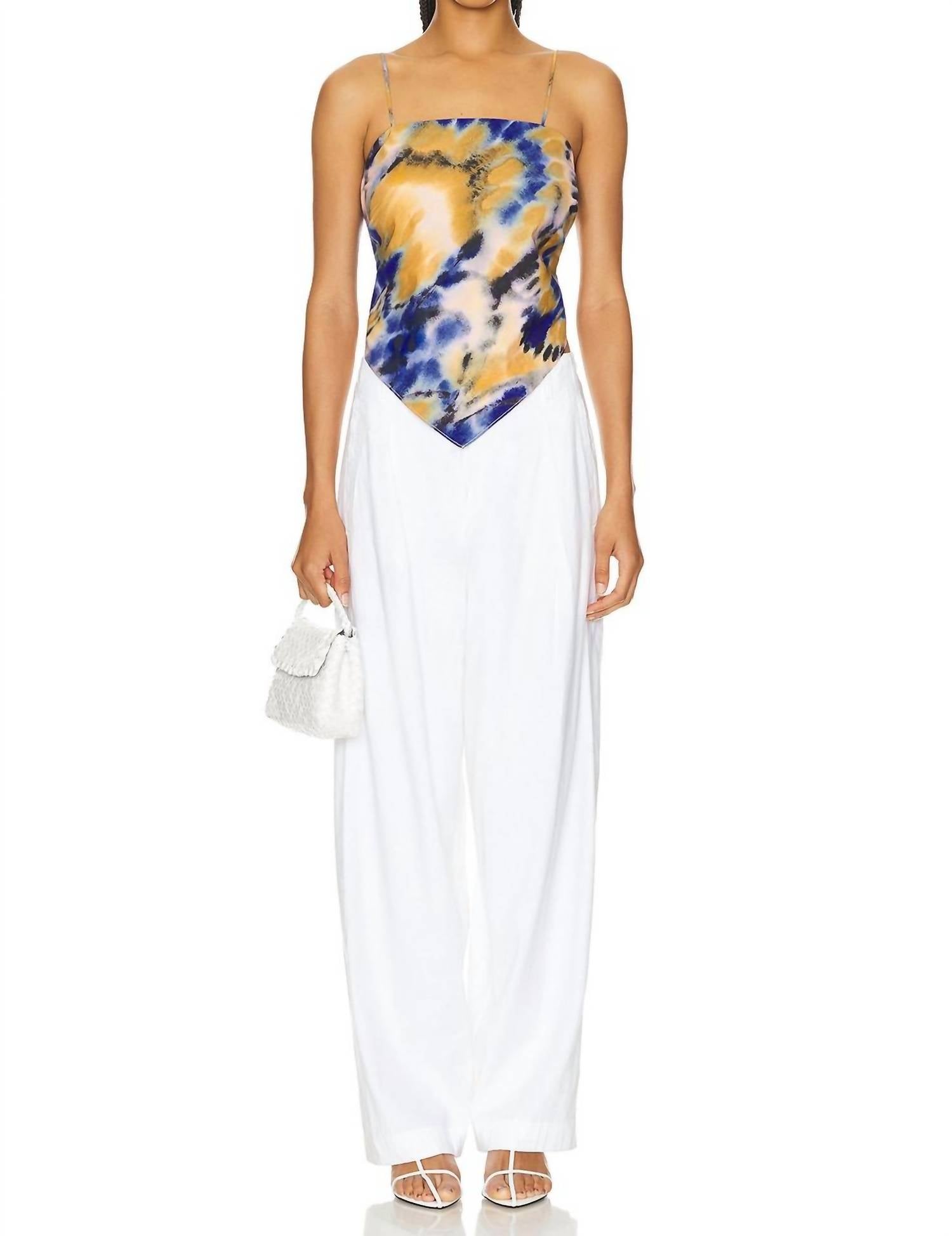 Lna - Scarf Tank Top