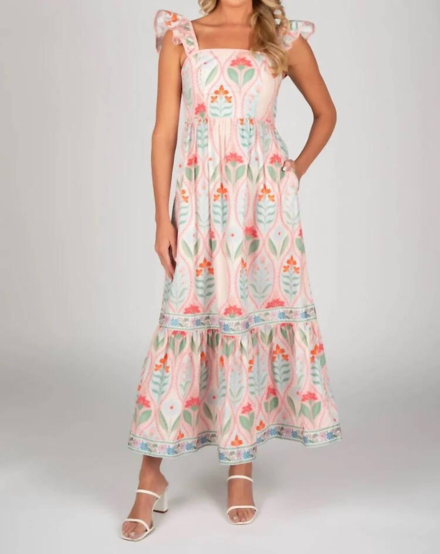 Sincerely Ours - Oleander Maxi Dress
