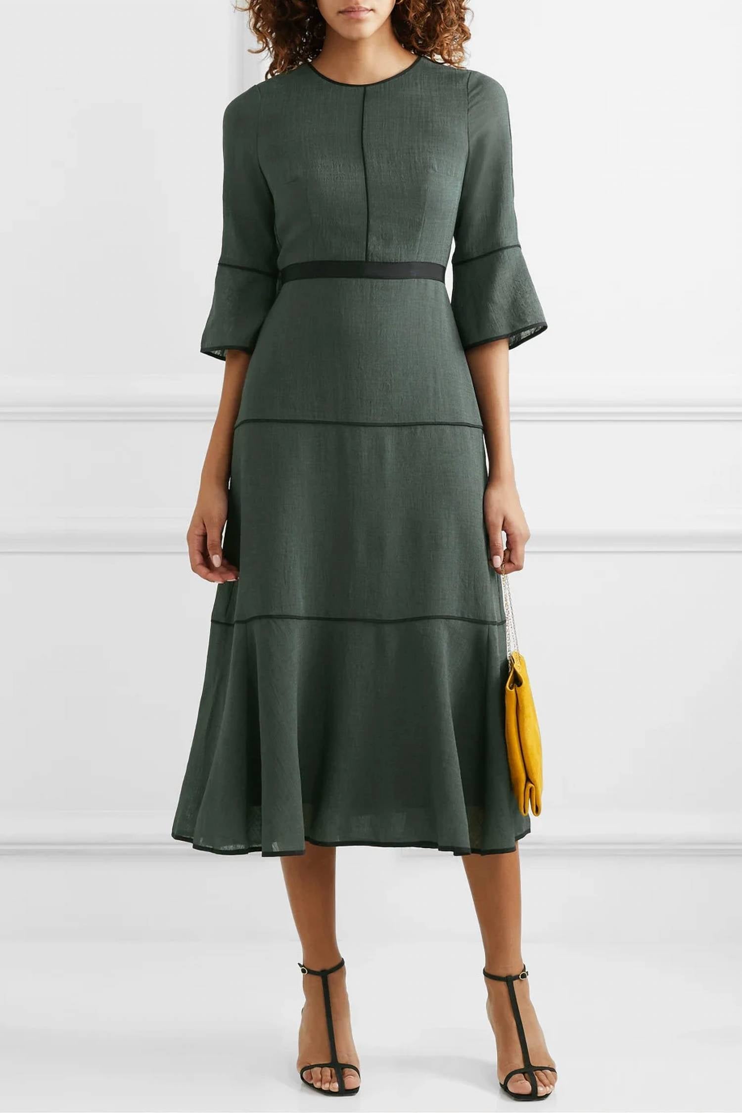 Cefinn - Tiered A-line Maxi Dress