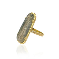 Tat2 Designs - Women's Labradorite Bora Ring