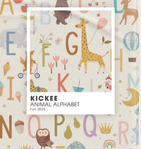 Kickee - Toddler's Animal Alphabet Blanket