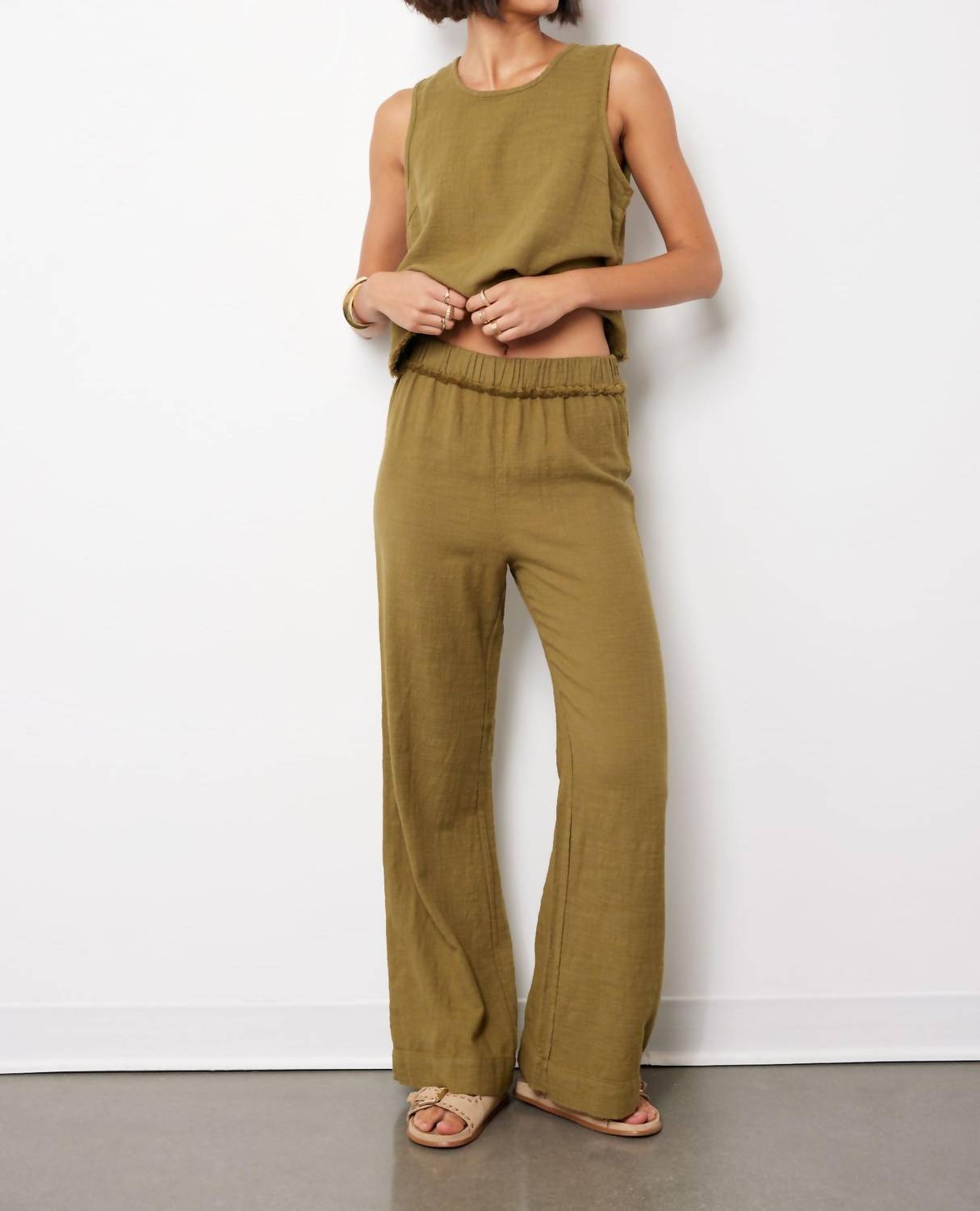 Bobi - Raw Edge Pant