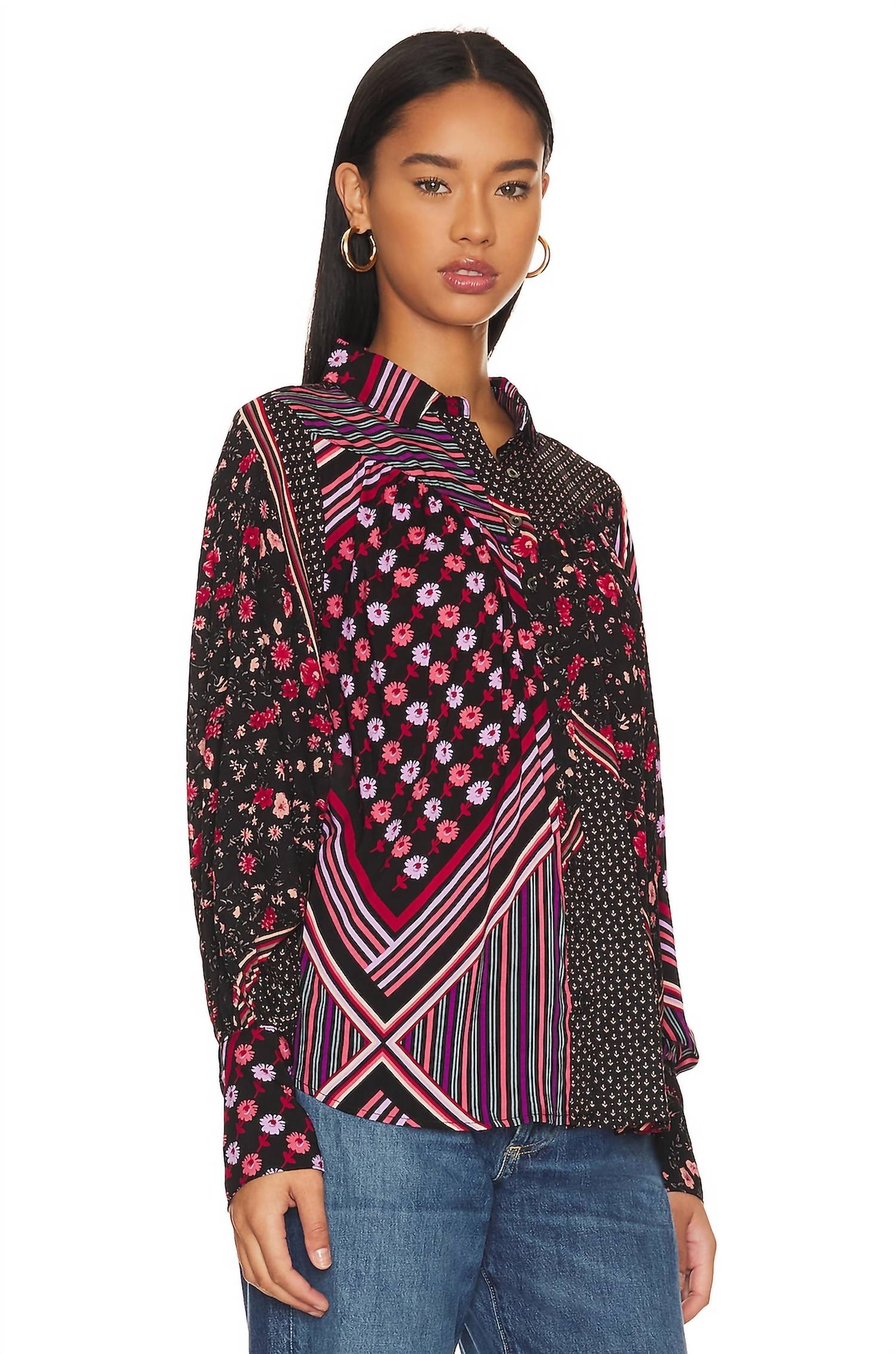 Free People - Hazel Buttondown Shirt