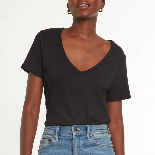 Commando - Cloud Short Sleeve V-neck Tee