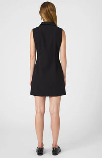 French Connection - Azra Twill Button Mini Dress