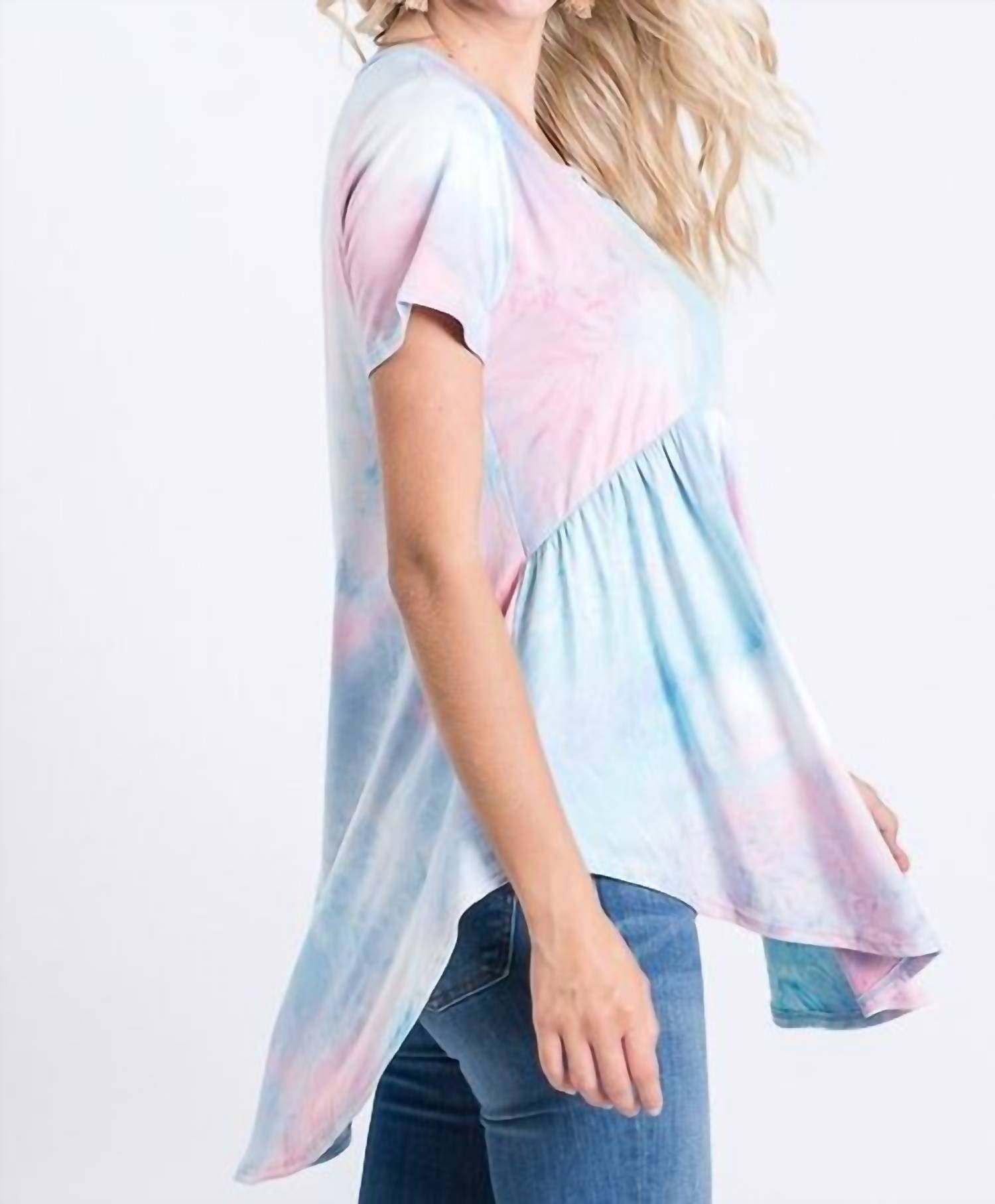 Heimish Usa - Cotton Candy Babydoll Top - PLUS