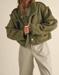 Miou Muse - Long Time Gone Sherpa Jacket