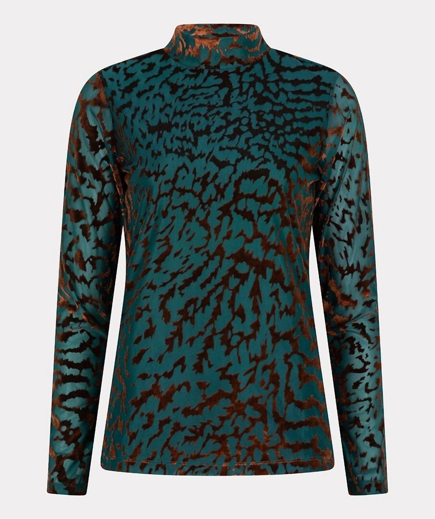 Esqualo - Barrie Burnout Mesh Top