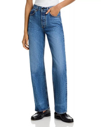 Askk Ny - Rosebowl High Rise Straight Jeans