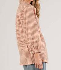 Before You - Charlotte Gingham Top