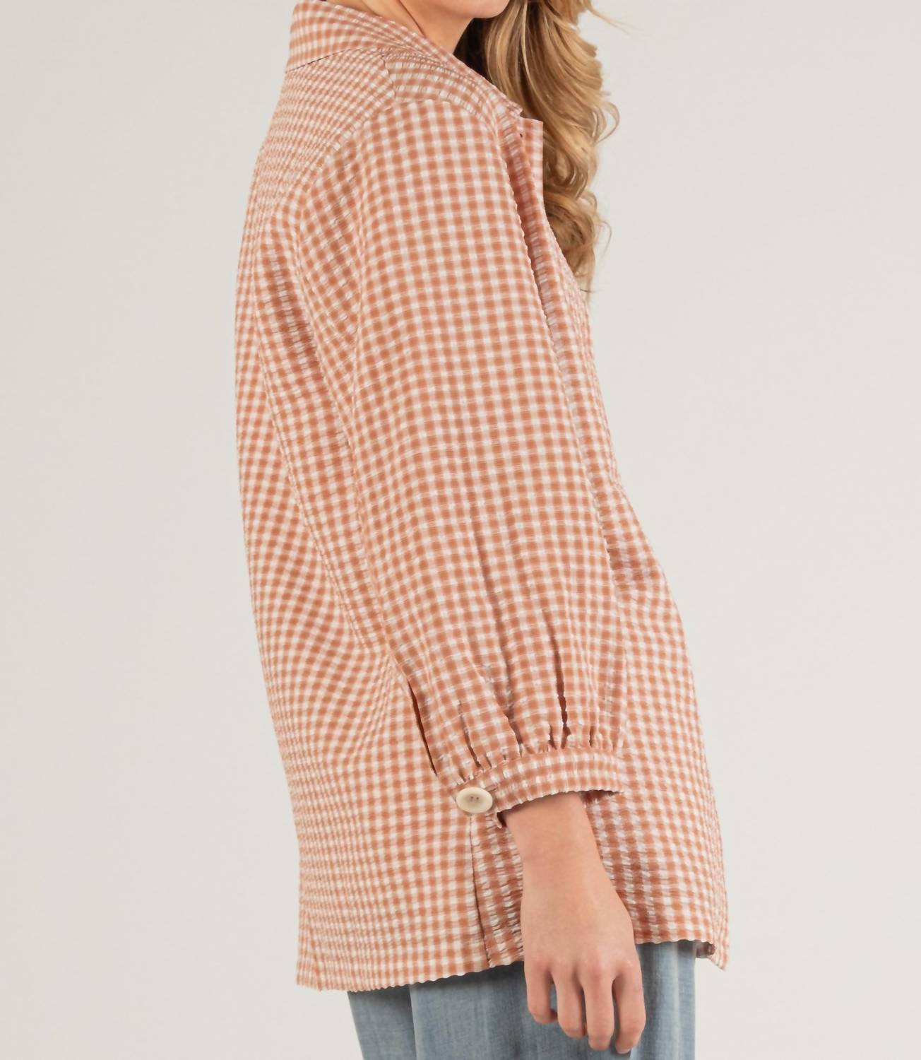 Before You - Charlotte Gingham Top