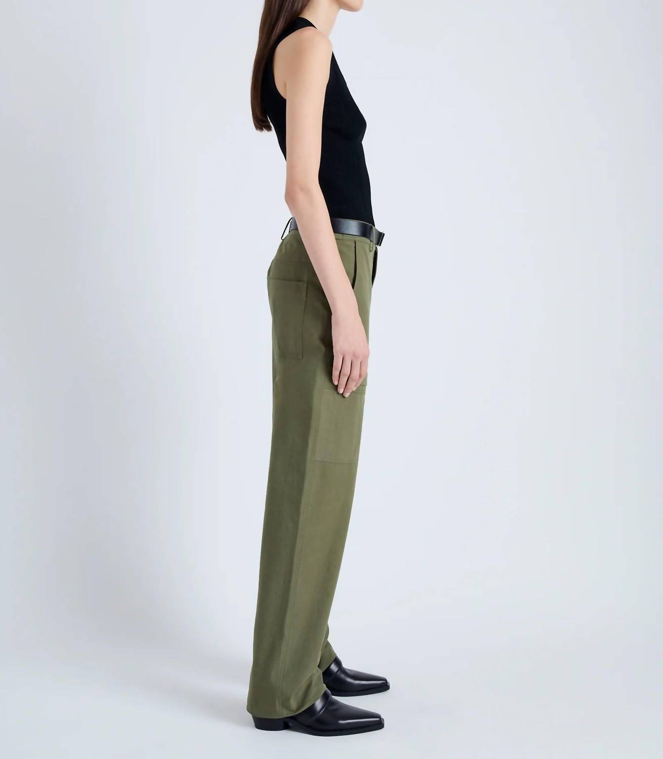 Proenza Schouler - Sydnor Pants in Rumpled Cotton