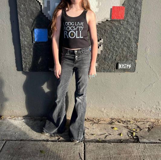 Rowdy Sprout - Girls Rock N' Roll Tank Top