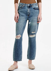 Dear John Denim - Jodi High Rise Straight Leg Jean