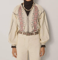 Maison Hotel - Virgina Embroidered Blouse