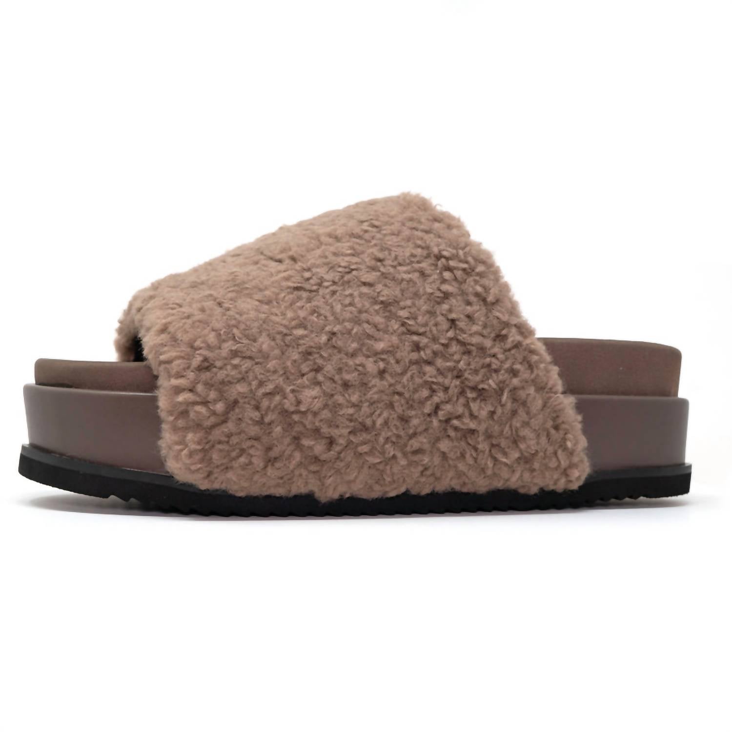 Roam - Women's Fuzzy Platform Sandals
