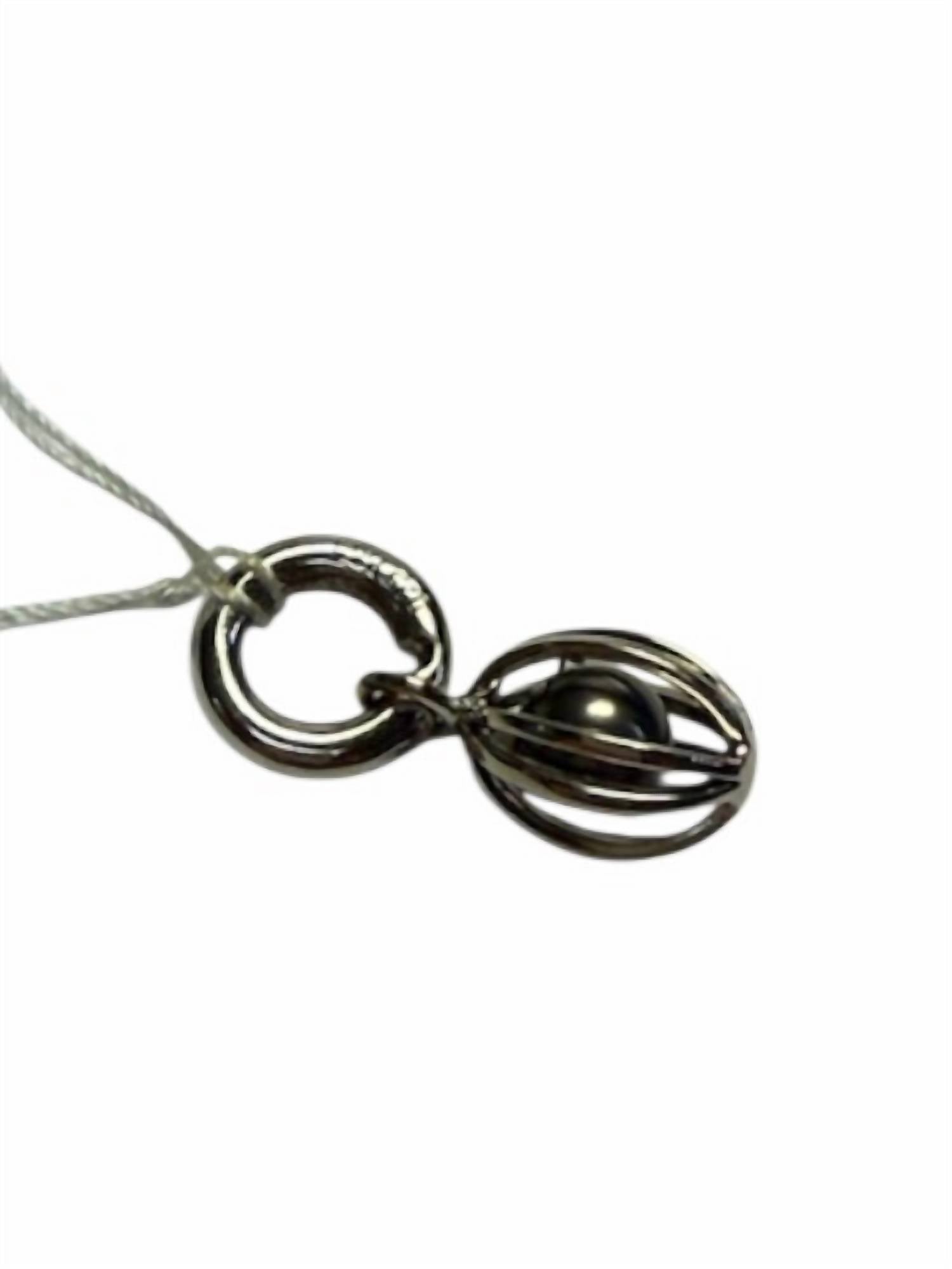 Story Jewellery - Women's Caged Pearl Charm