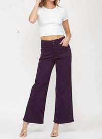 Mica Denim - Paige Wide Leg Pants
