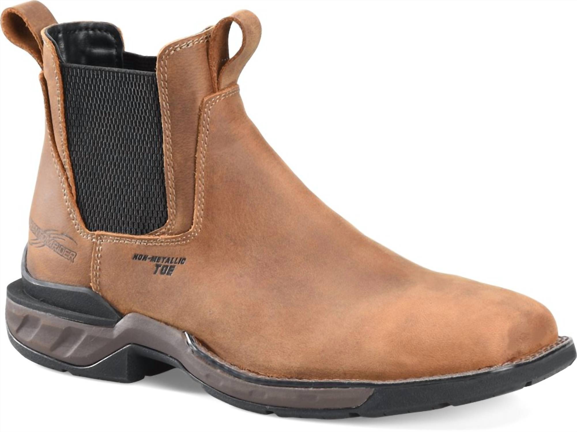 Double-H Boots - Men’s Phantom Rider Wide Square Toe Romeo Boots