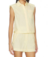 Simkhai - Winslow Cropped Shirt