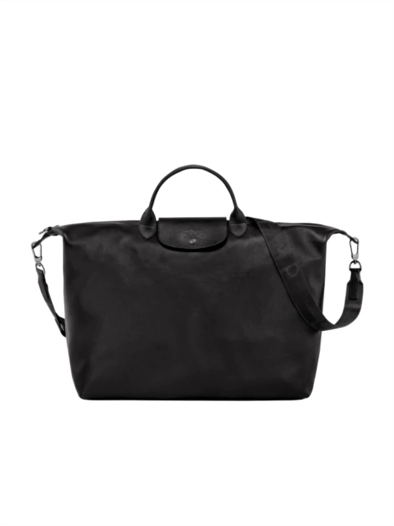 Longchamp - Le Pliage Leather Xtra Travel Bag