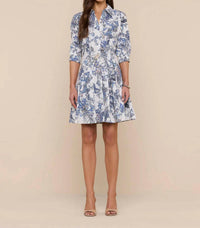 L'Agence - Jouni Pinktuck Short Dress