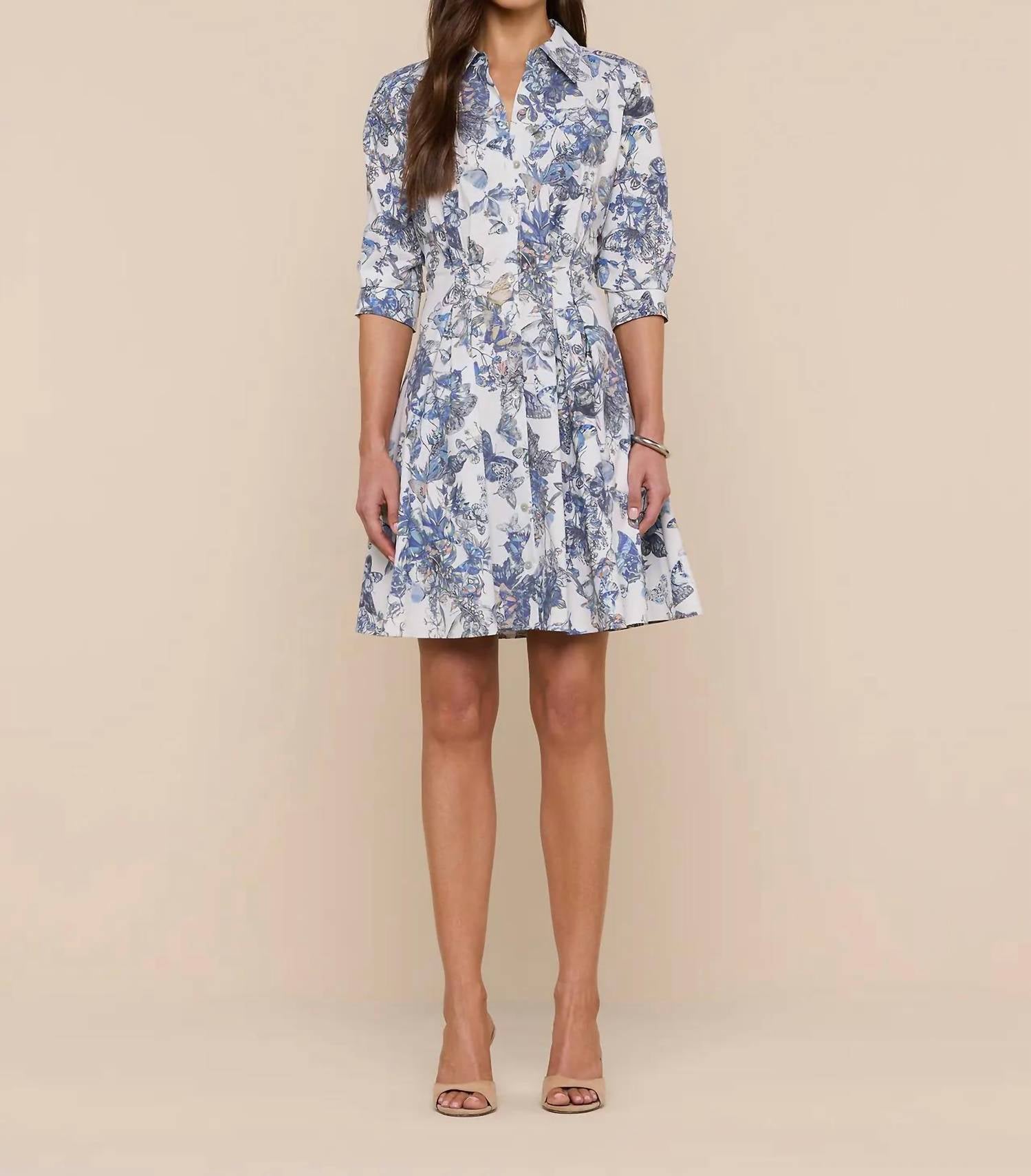 L'Agence - Jouni Pinktuck Short Dress