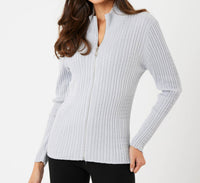 French Kyss - Braided Zip Up Jacket