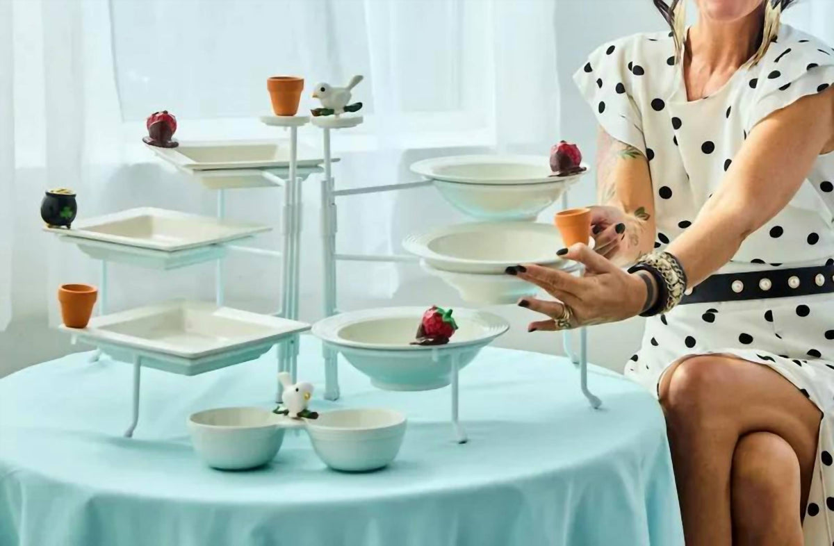 Nora Fleming - Triple Tier Square Stand