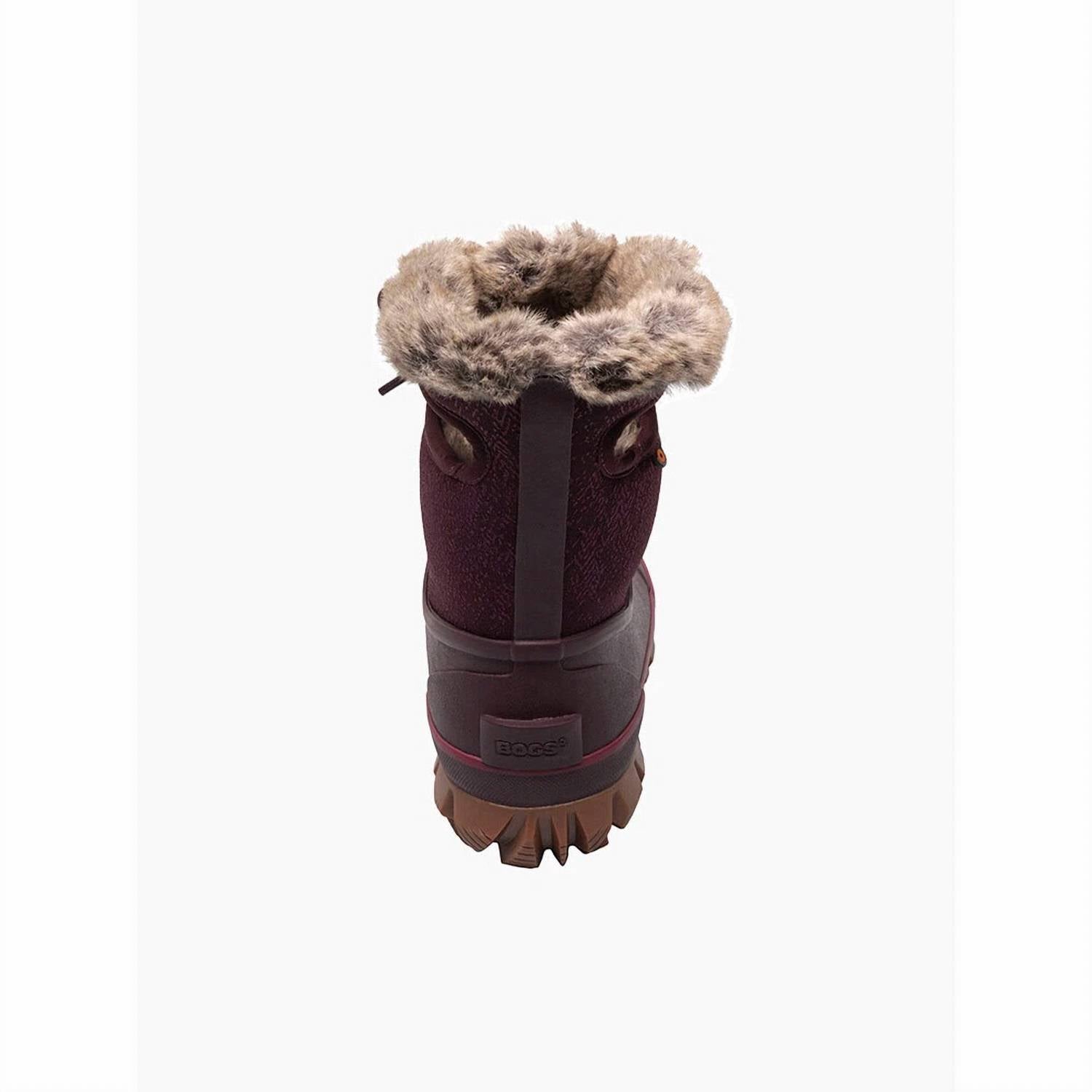 BOGS Women's Arcata Faded Winter Boots in wine - women's shoe - view 5