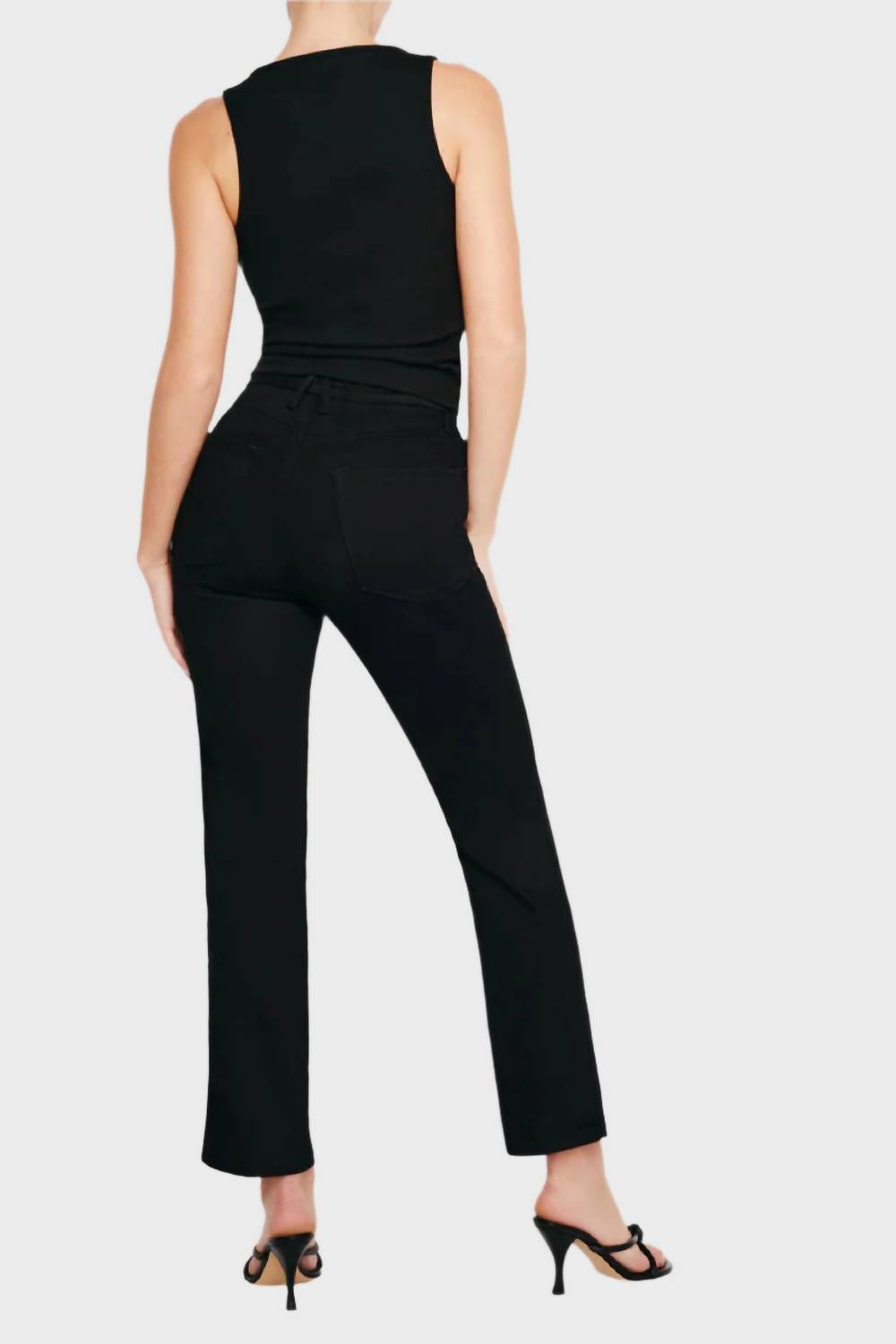 Good American - Women's Good Curve Straight Never Fade Jeans