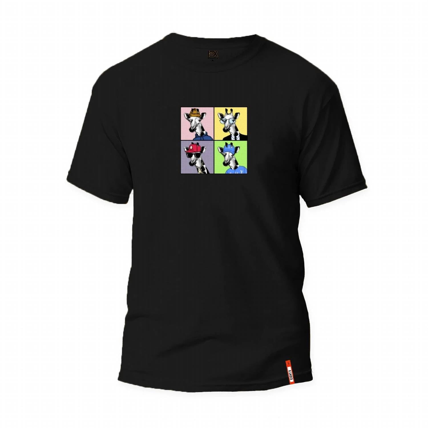 Eight X - The Four Giraffes Graphic T-shirt
