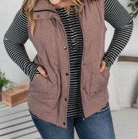 Michelle Mae - Remy Zip Up Vest