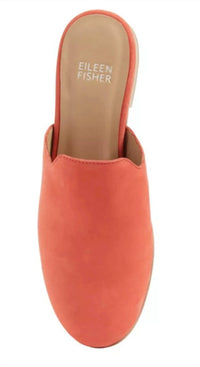 Eileen Fisher - Women's Dion Suede Mule Shoes