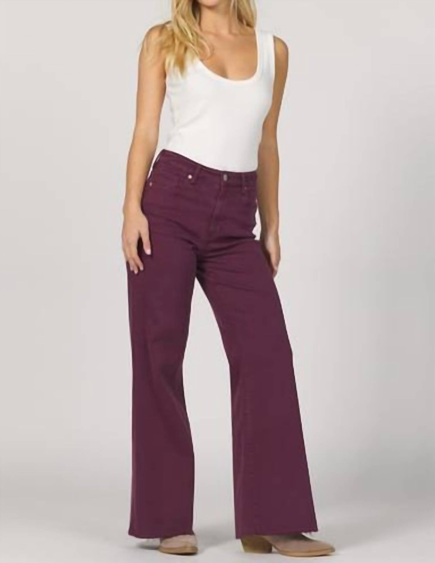 DEAR JOHN DENIM Fiona Wide Leg Jeans in fig 2 - women's jeans